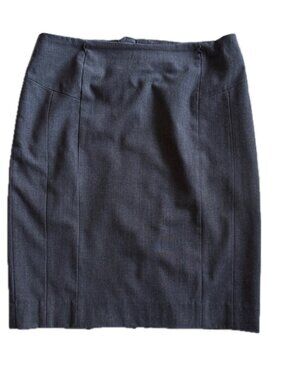 H&M Gray Lined Skirt Size 8